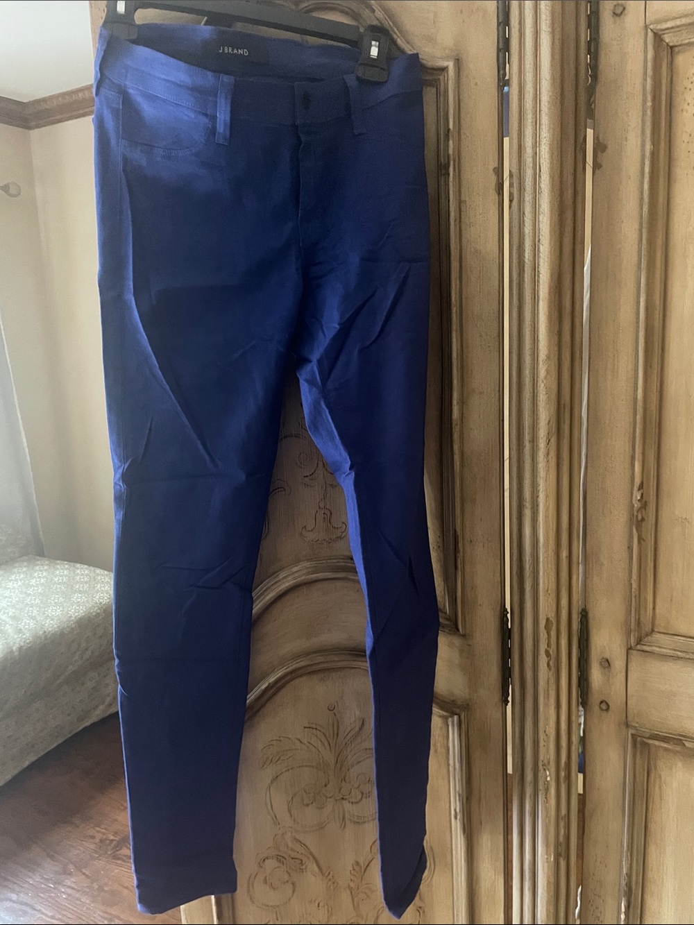 J Brand Women’s Slim Fit Royal Blue  pants .